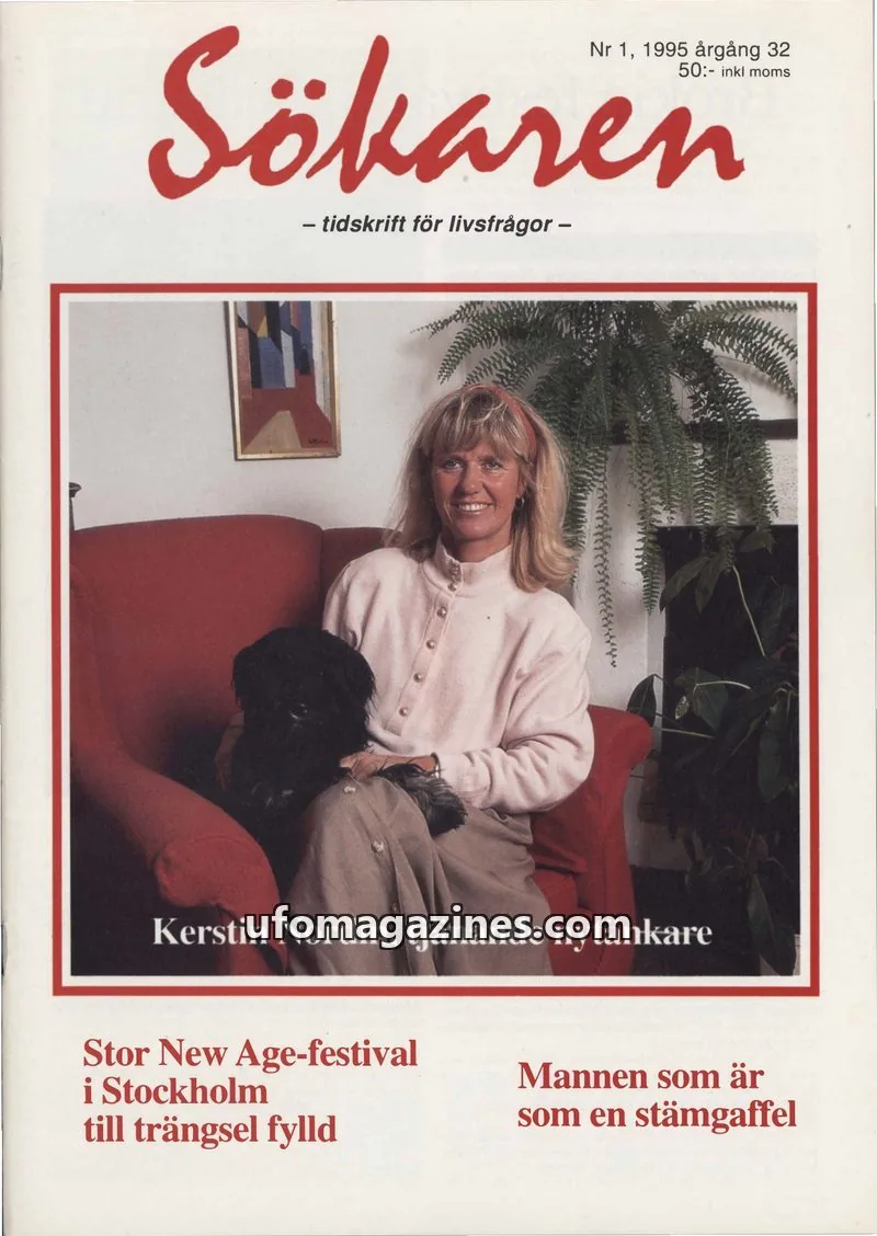Cover of Sokaren issue Nr 1, 1995 årgång 32: Sökaren