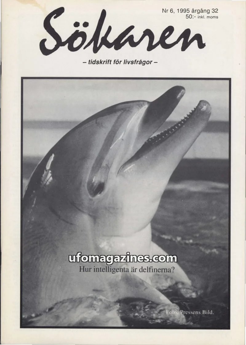 Cover of Sokaren issue Nr 6, 1995: Sökaren