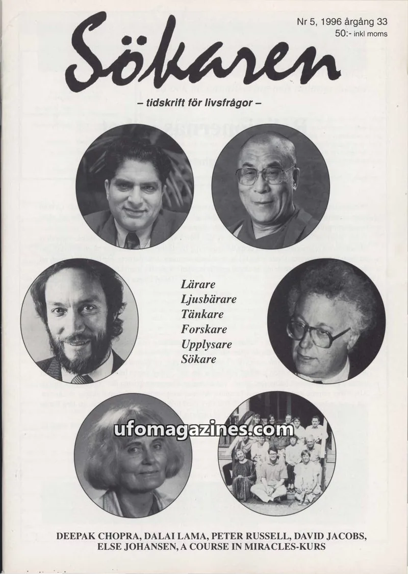 Cover of Sokaren issue Nr 5: Sökaren
