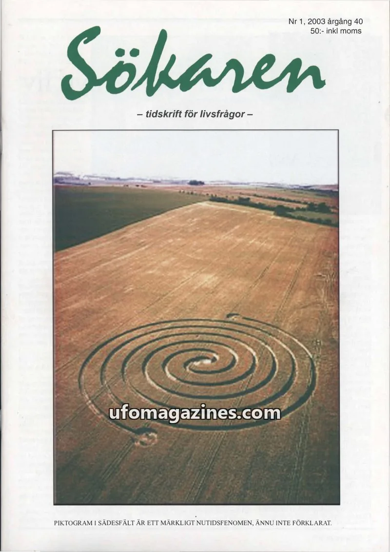 Cover of Sokaren issue 1: Sökaren