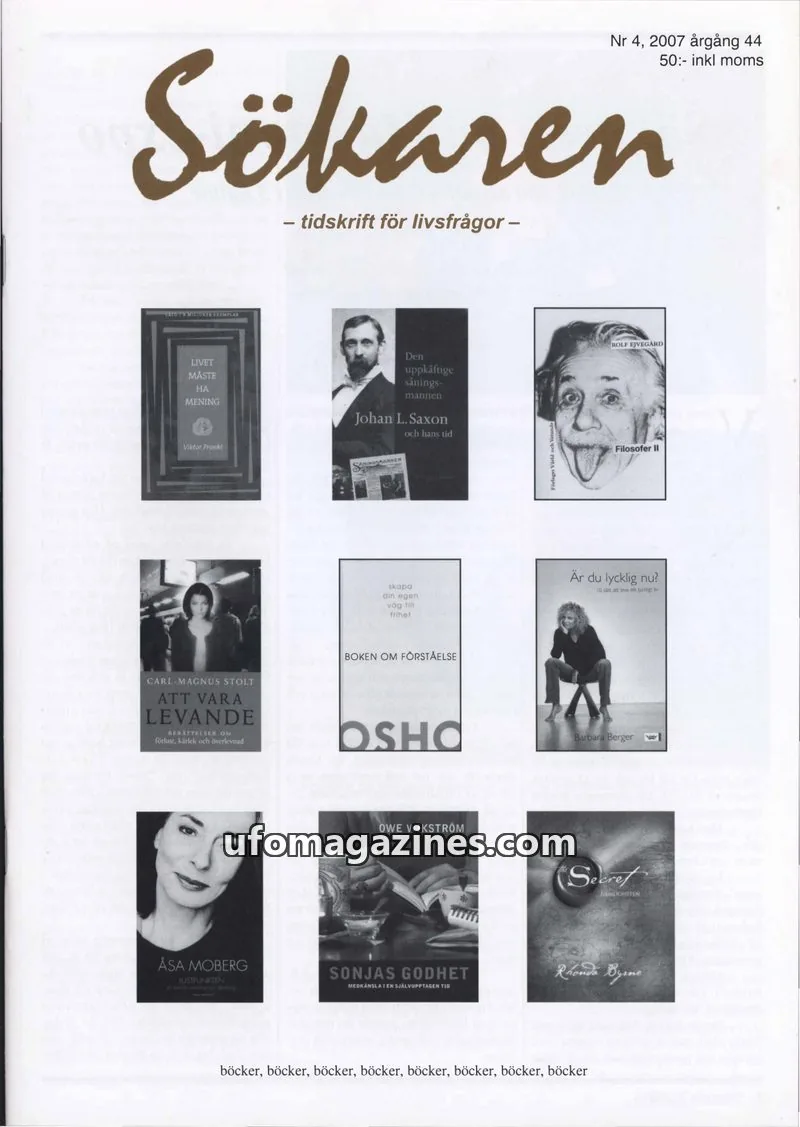 Cover of Sokaren issue Nr 4: Sökaren