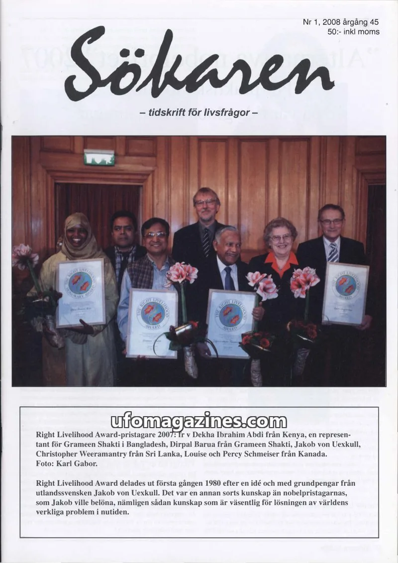 Cover of Sokaren issue 1: Sökaren