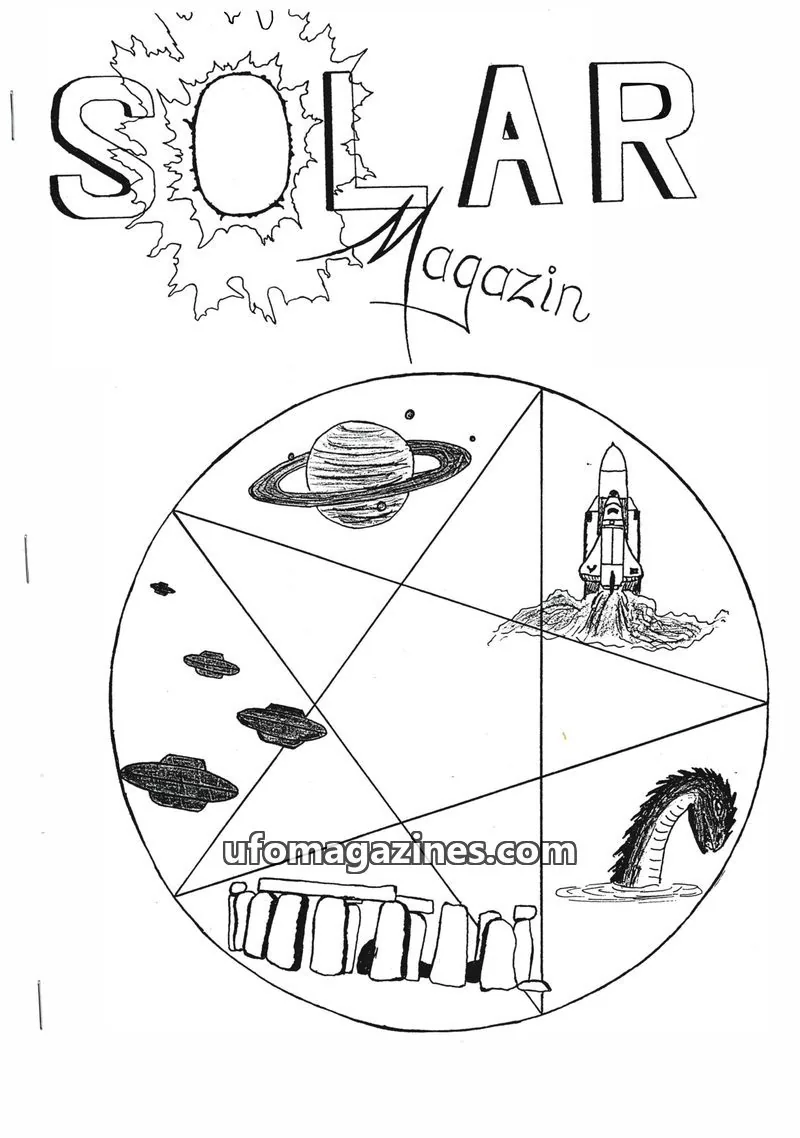 Cover of SOLAR issue 1: SOLAR magazin