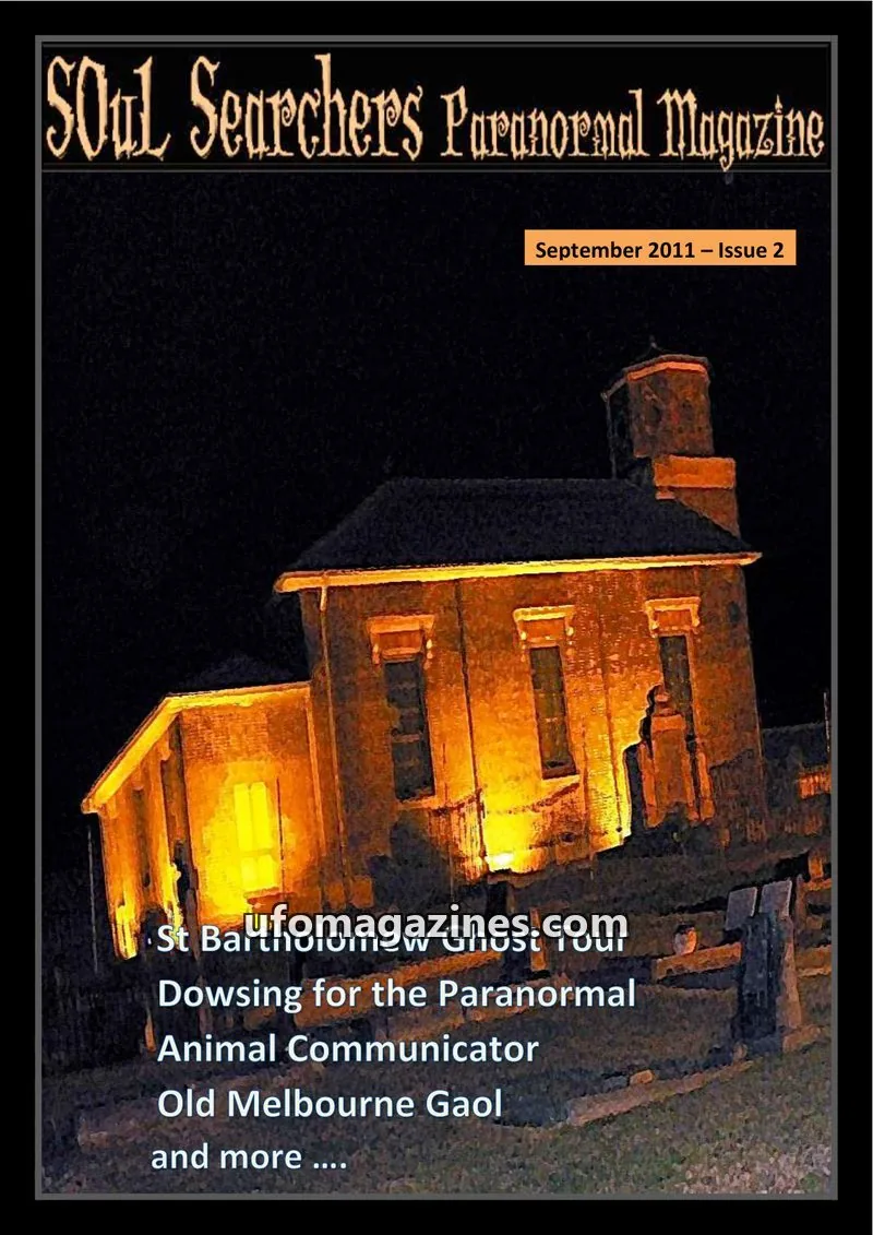 Cover of SOul Searchers issue 2: SOUL Searchers Paranormal Magazine