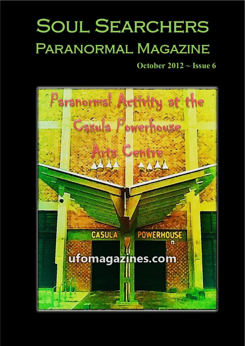 Cover of SOul Searchers issue 6: SOUL SEARCHERS PARANORMAL MAGAZINE