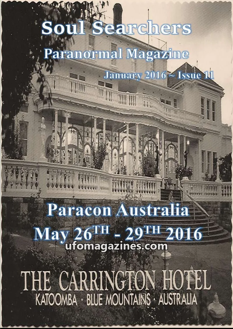 Cover of SOul Searchers issue 11: Soul Searchers Paranormal Magazine