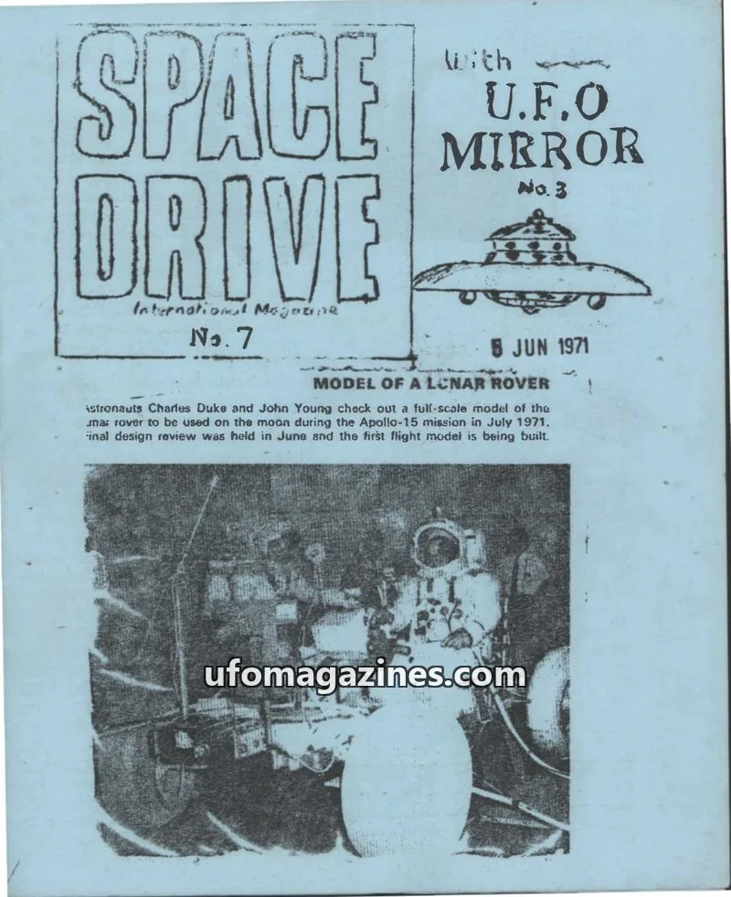 Cover of Space Drive (Ed Harris) issue 7: SPACE DRIVE