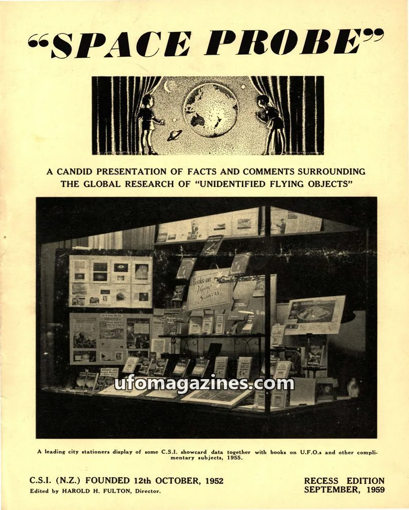 Cover of Space Probe (CSI NZ) issue Recess Edition: SPACE PROBE