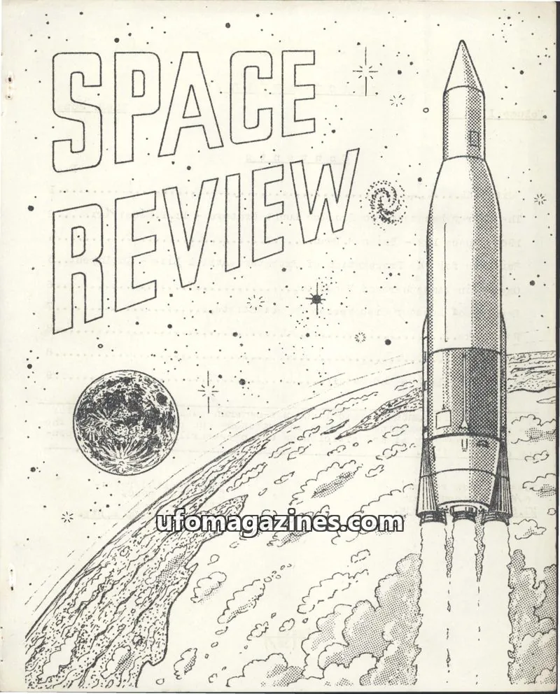 Cover of Space Review (Stebbing) issue 3: SPACE REVIEW