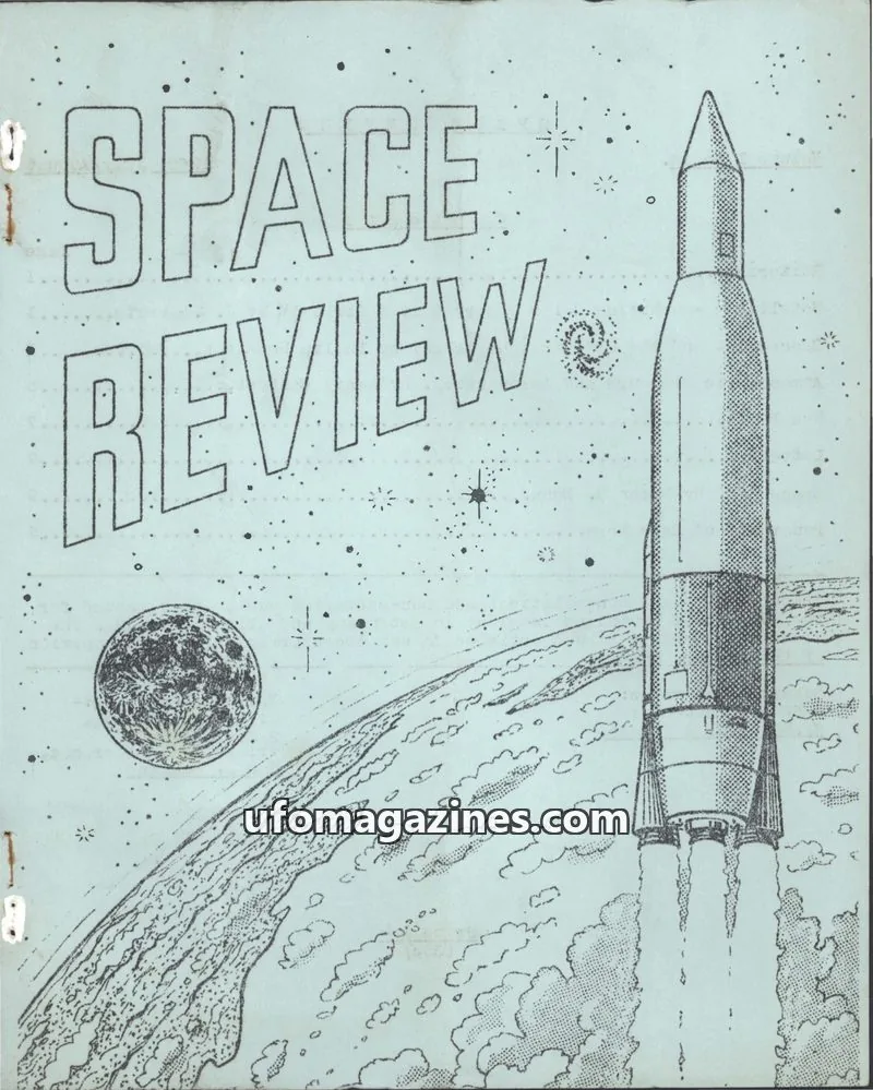 Cover of Space Review (Stebbing) issue No. 4: SPACE REVIEW