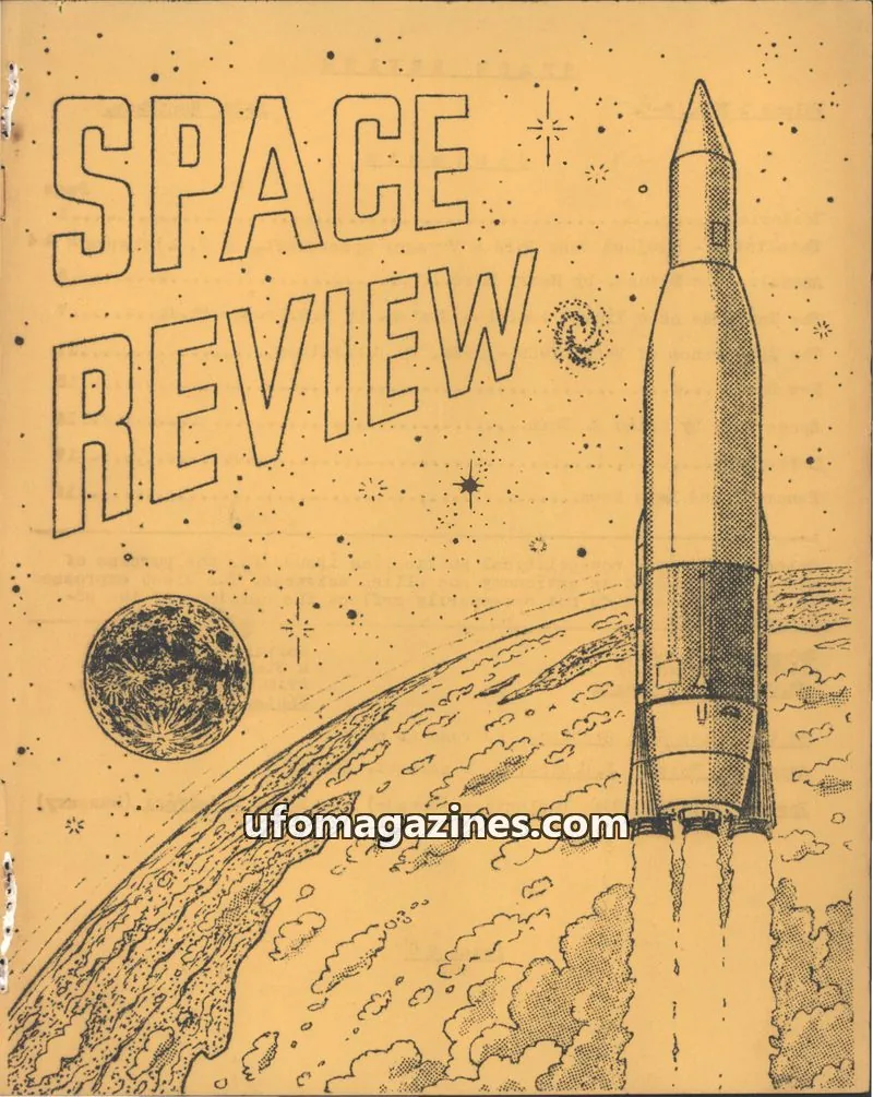Cover of Space Review (Stebbing) issue Nos. 5-6: SPACE REVIEW