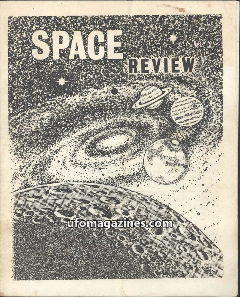 Cover of Space Review (Stebbing) issue No. 2: SPACE REVIEW