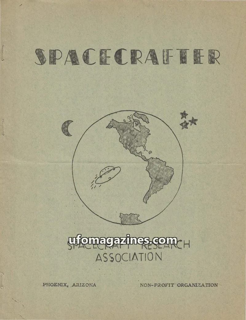 Cover of Spacecraft Research Association issue Vol. I, No. 8: SPACECRAFTER