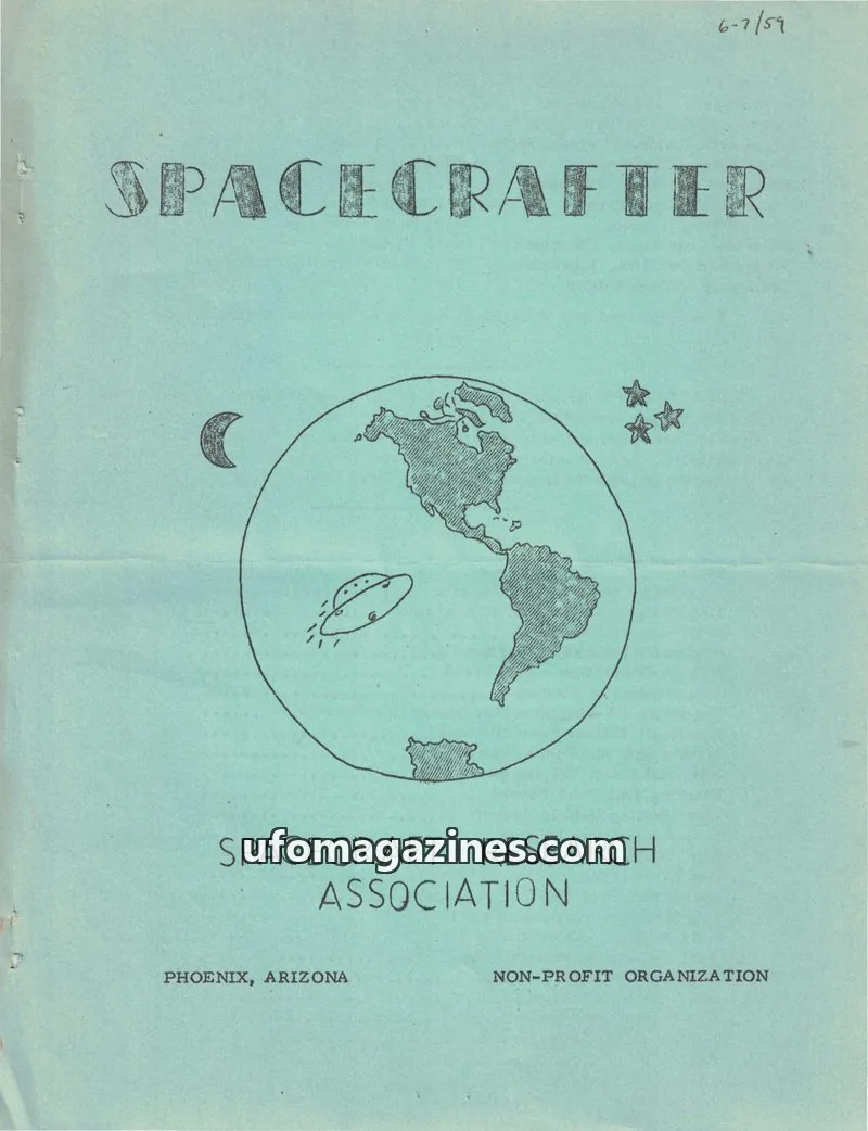 Cover of Spacecraft Research Association issue Vol. II, No. 3: SPACECRAFTER