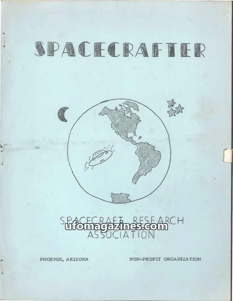 Cover of Spacecraft Research Association of Phoenix issue Vol. III, No. 1: SPACECRAFTER