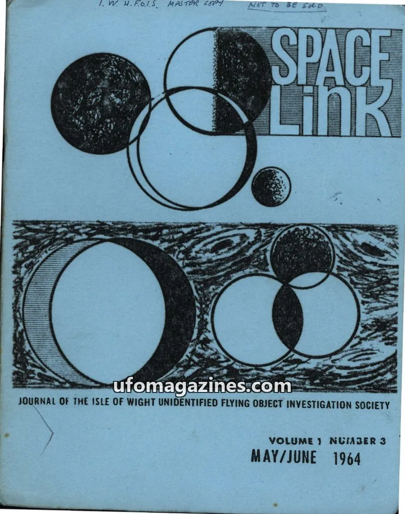 Cover of Isle of Wight Unidentified Flying Object Investigation Society issue 3: SPACE LINK