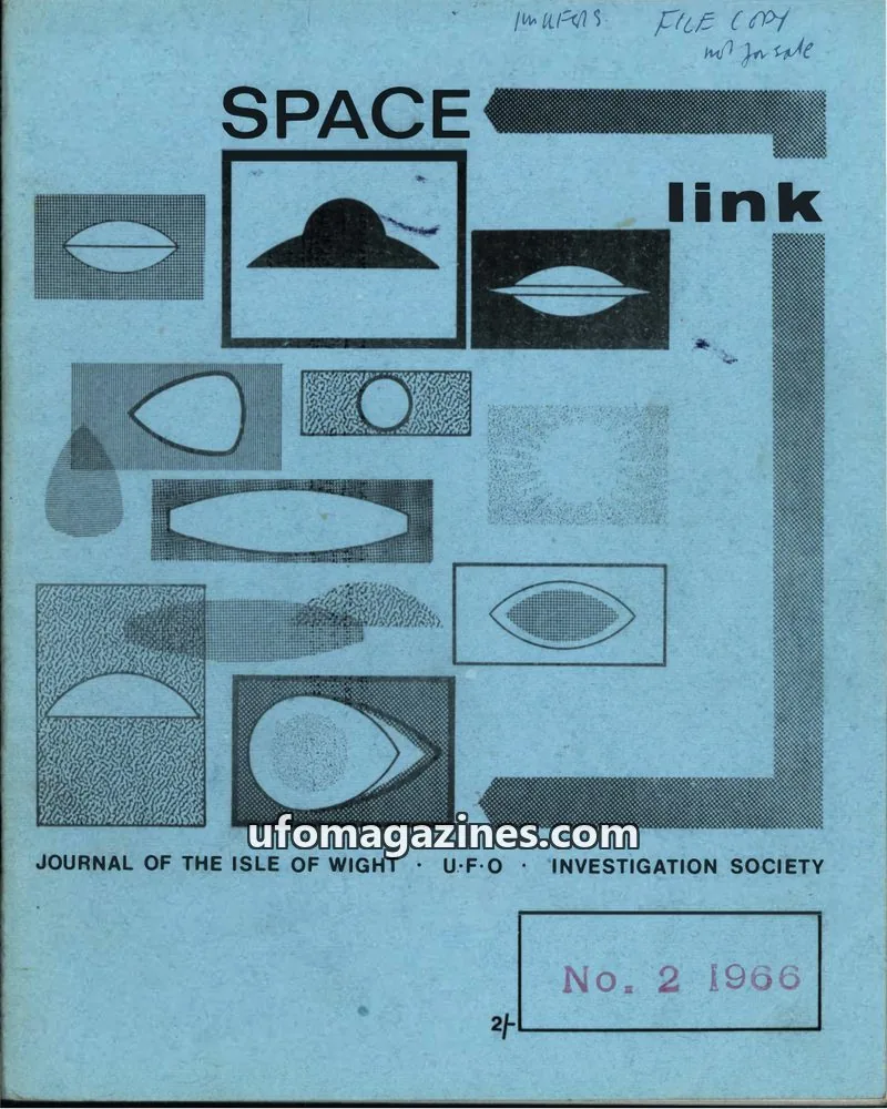 Cover of Isle of Wight UFO Investigation Society issue No. 2: SPACE link