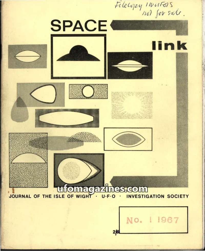 Cover of Isle of Wight U.F.O. Investigation Society issue 1: SPACE link