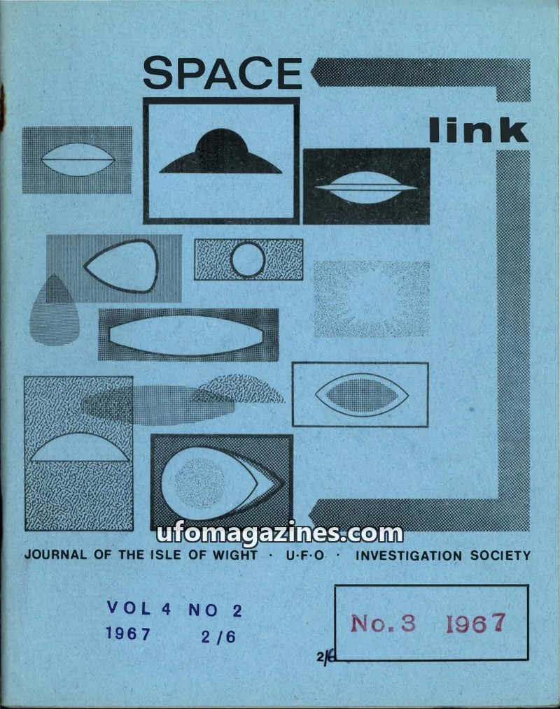 Cover of Isle of Wight UFO Investigation Society issue No. 3: SPACELINK