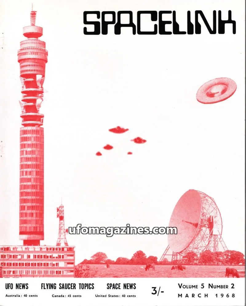 Cover of Spacelink (Lionel Beer) issue VOLUME 5 NUMBER 2: SPACELINK
