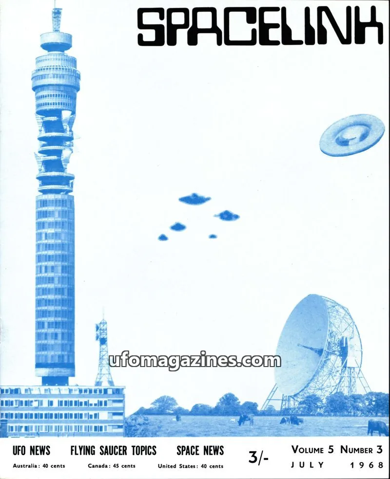 Cover of Spacelink (Lionel Beer) issue VOLUME 5 NUMBER 3: SPACELINK