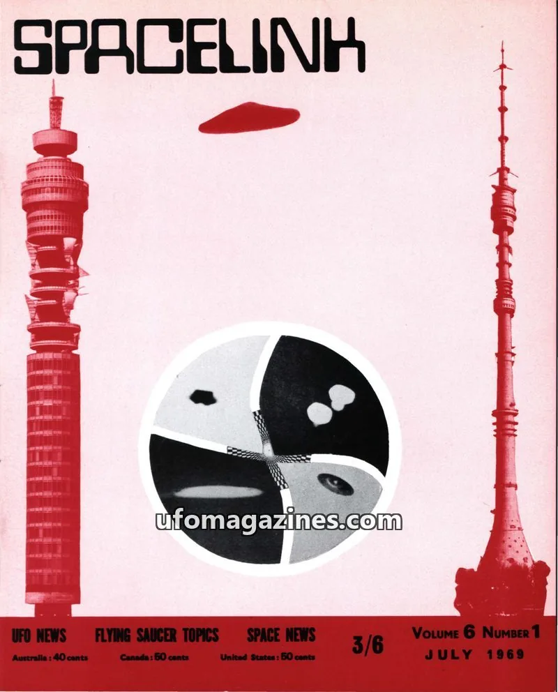 Cover of Spacelink (Lionel Beer) issue VOLUME 6 NUMBER 1: SPACELINK
