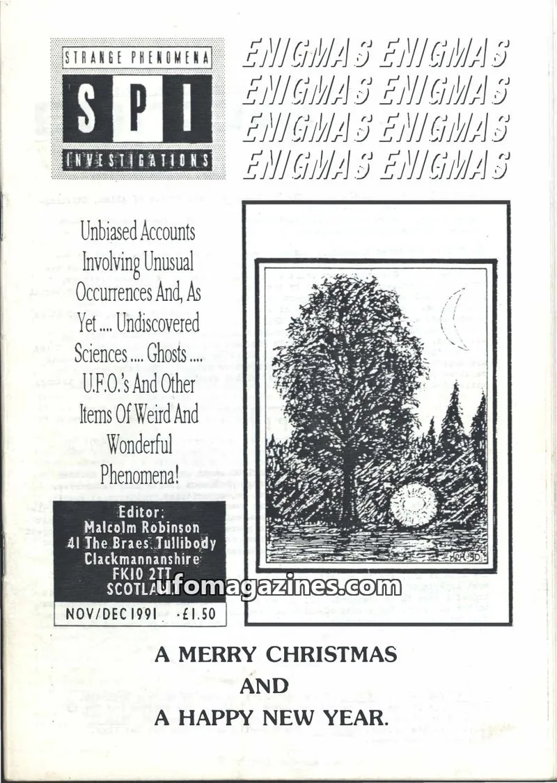 Cover of SPI Enigmas issue 26: ENIGMAS
