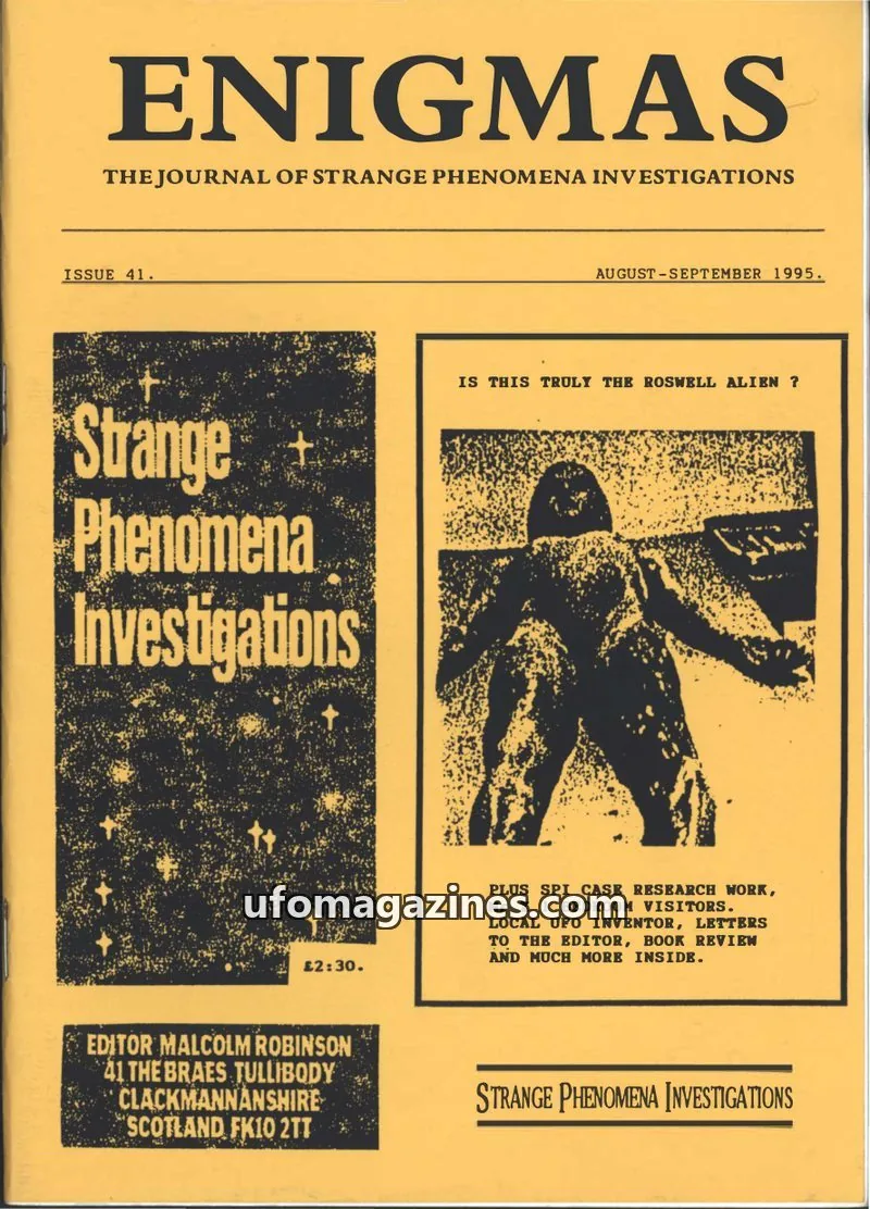 Cover of SPI Enigmas issue 41: ENIGMAS