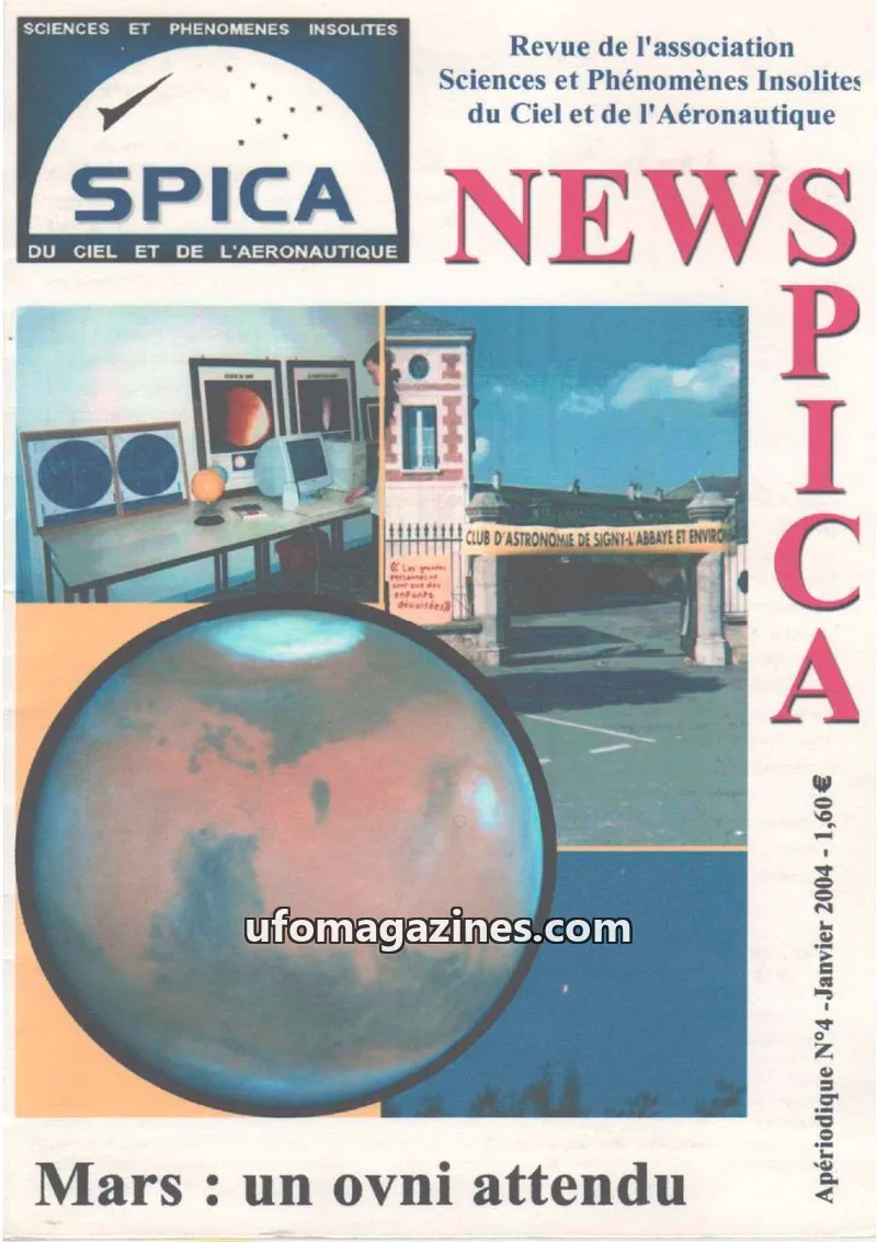 Cover of association SPICA issue N°4: SPICA NEWS