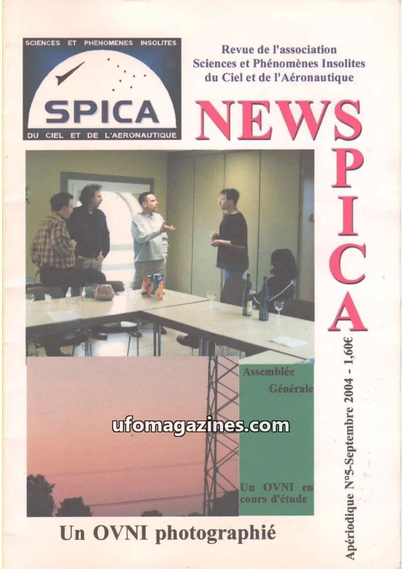 Cover of association SPICA issue N°5: SPICA NEWS