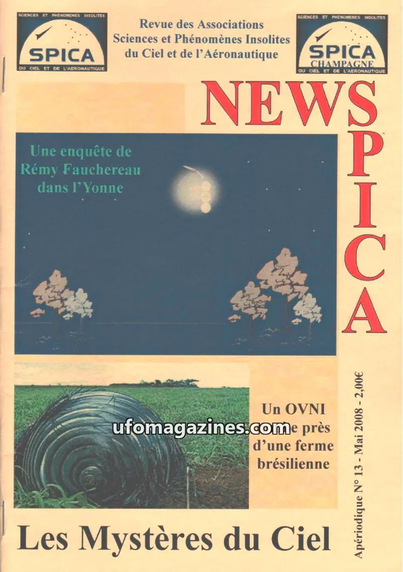 Cover of Association SPICA issue 13: SPICA NEWS