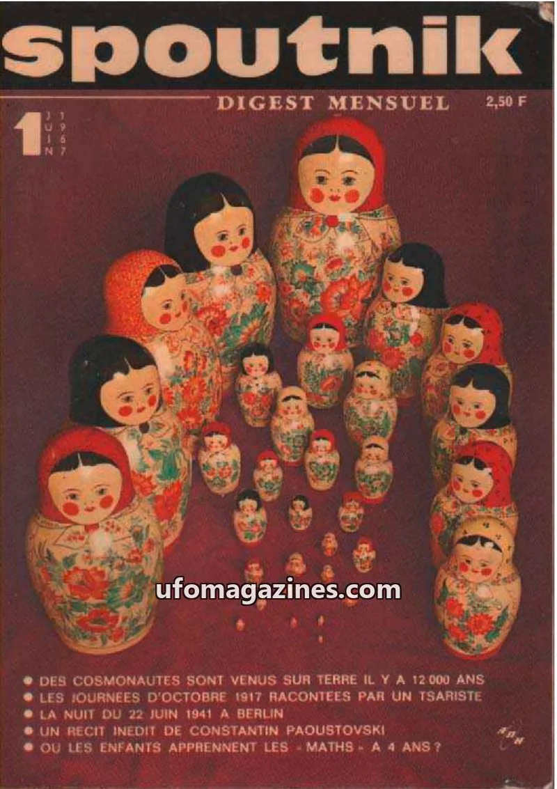 Cover of Spoutnik issue 1: Sputnik