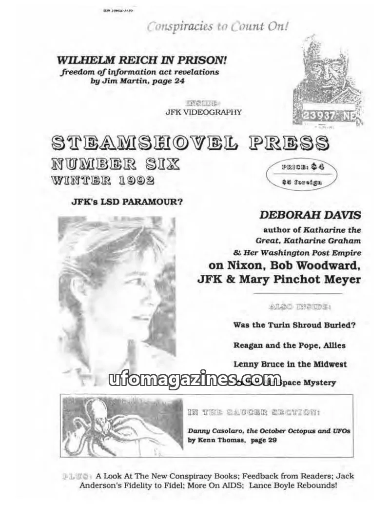 Cover of Steamshovel Press issue NUMBER SIX: STEAMSHOVEL PRESS