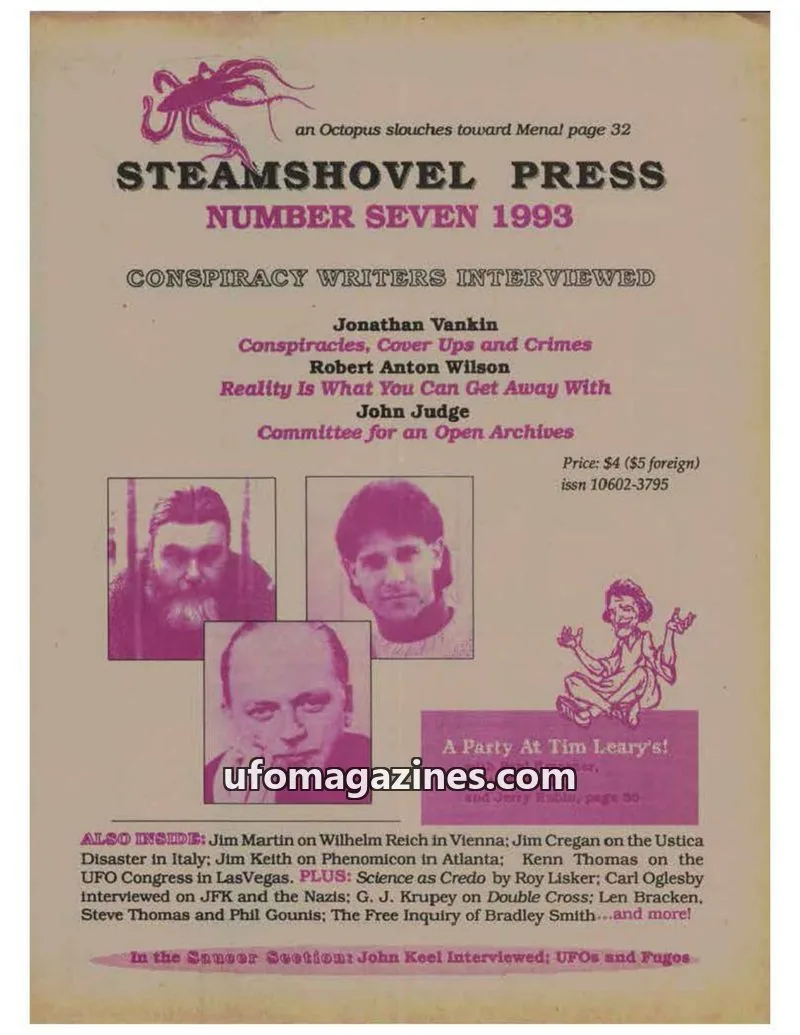 Cover of Steamshovel Press issue SEVEN: STEAMSHOVEL PRESS