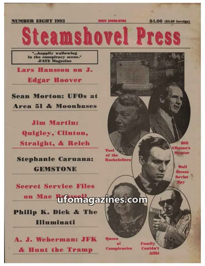 Cover of STEAMSHOVEL PRESS issue EIGHT: Steamshovel Press