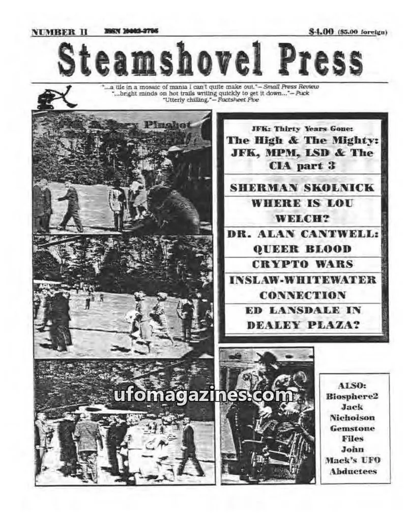 Cover of Steamshovel Press issue II: Steamshovel Press