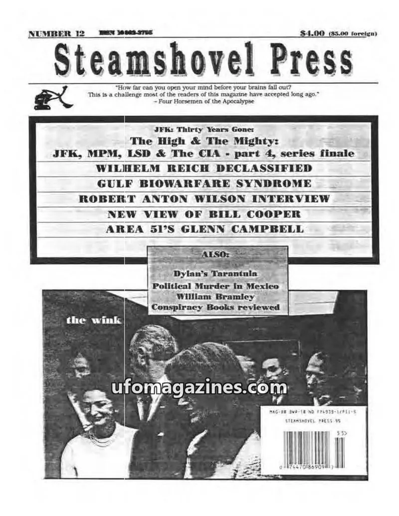 Cover of Steamshovel Press issue 12: Steamshovel Press
