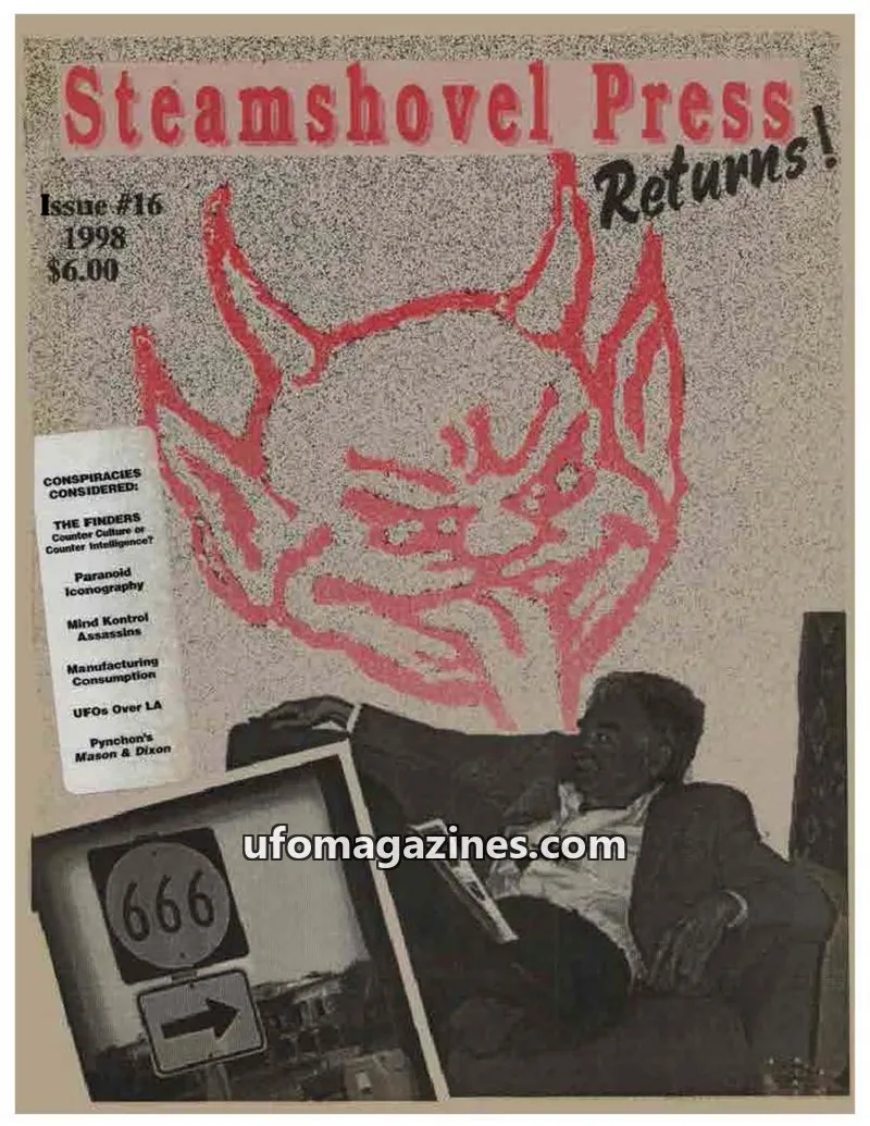 Cover of Steamshovel Press issue 16: Steamshovel Press