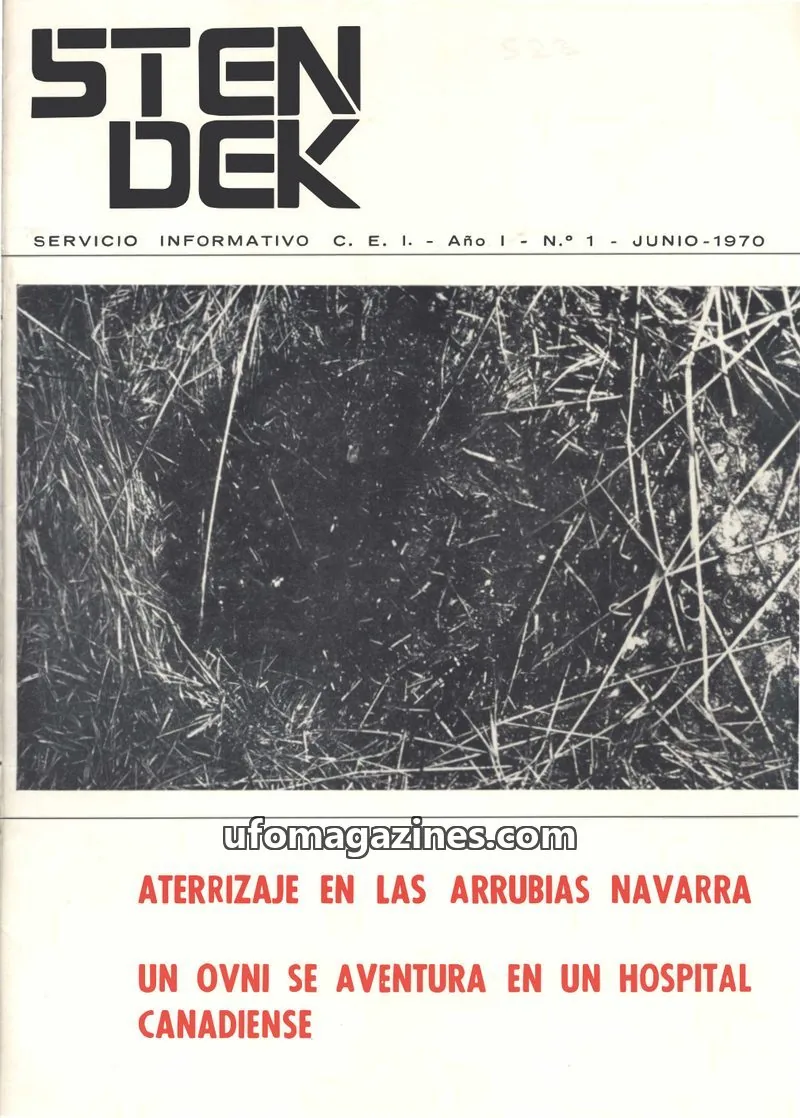 Cover of Stendek (CEI, eISSN 2604-1383) issue 1: STEN DEK