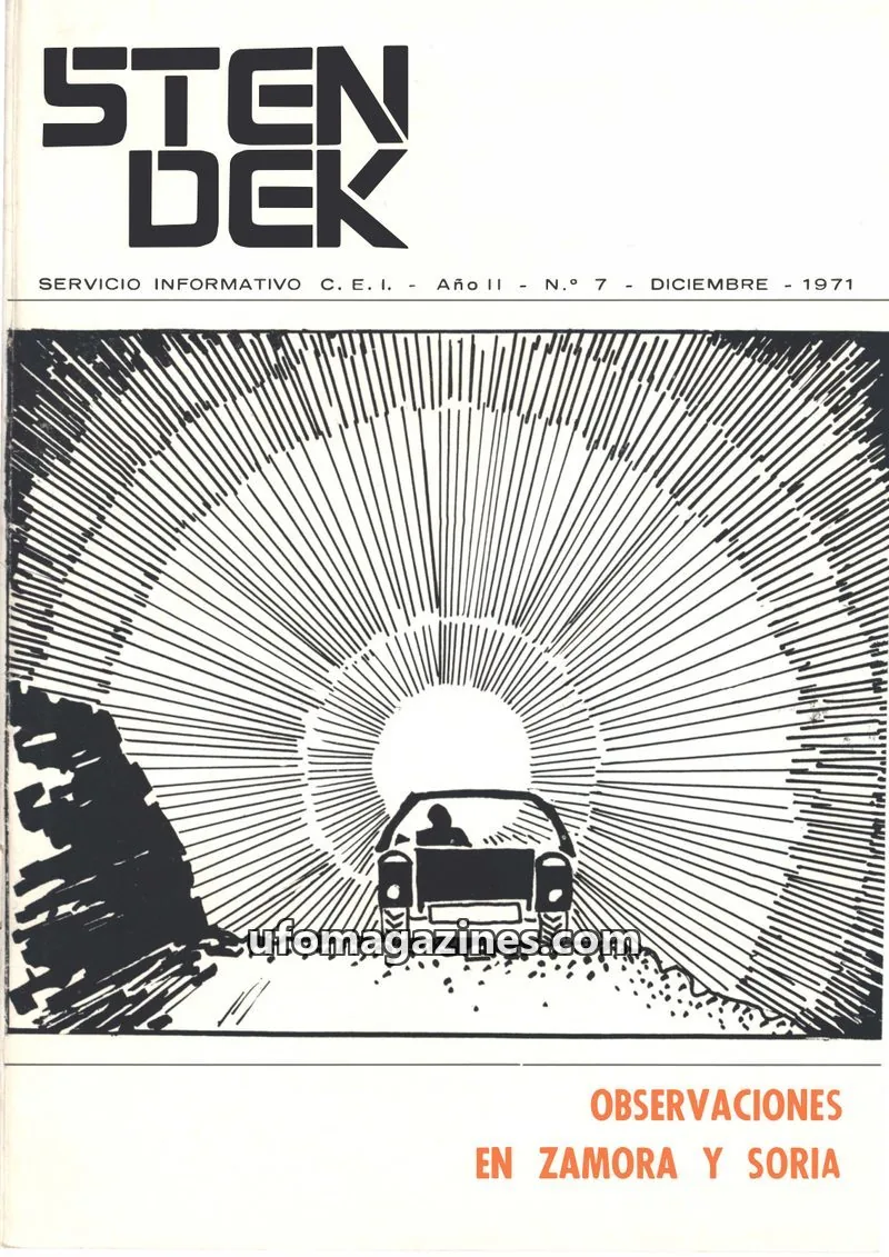 Cover of Stendek (CEI, eISSN 2604-1383) issue 7: STEN DEK