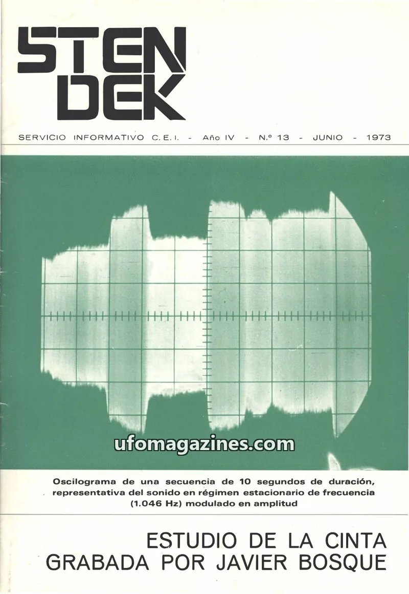 Cover of Stendek (CEI, eISSN 2604-1383) issue 13: STEN DEK