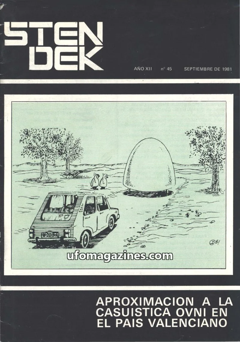 Cover of Stendek (CEI, eISSN 2604-1383) issue 45: STENDEK