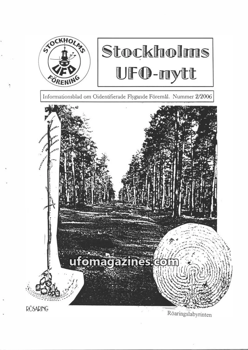 Cover of Stockholms UFO-Nytt issue 2/2006: Stockholms UFO-nytt