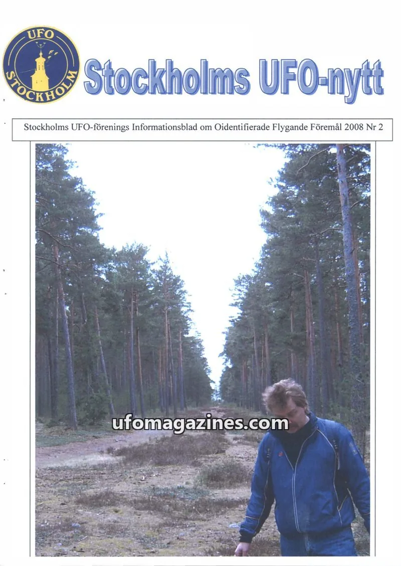 Cover of Stockholms UFO-Nytt issue 2: Stockholms UFO-nytt