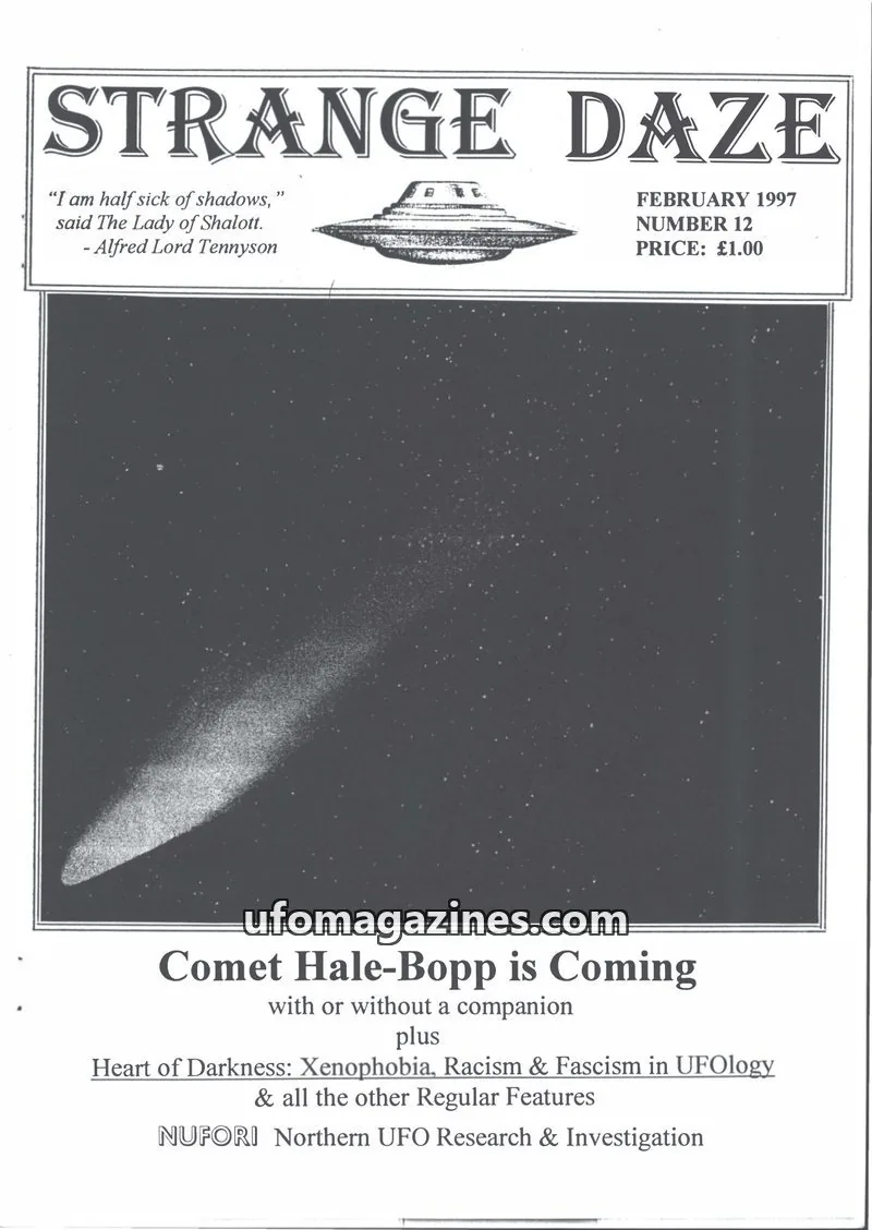 Cover of Strange Daze (Dixon) issue 12: STRANGE DAZE