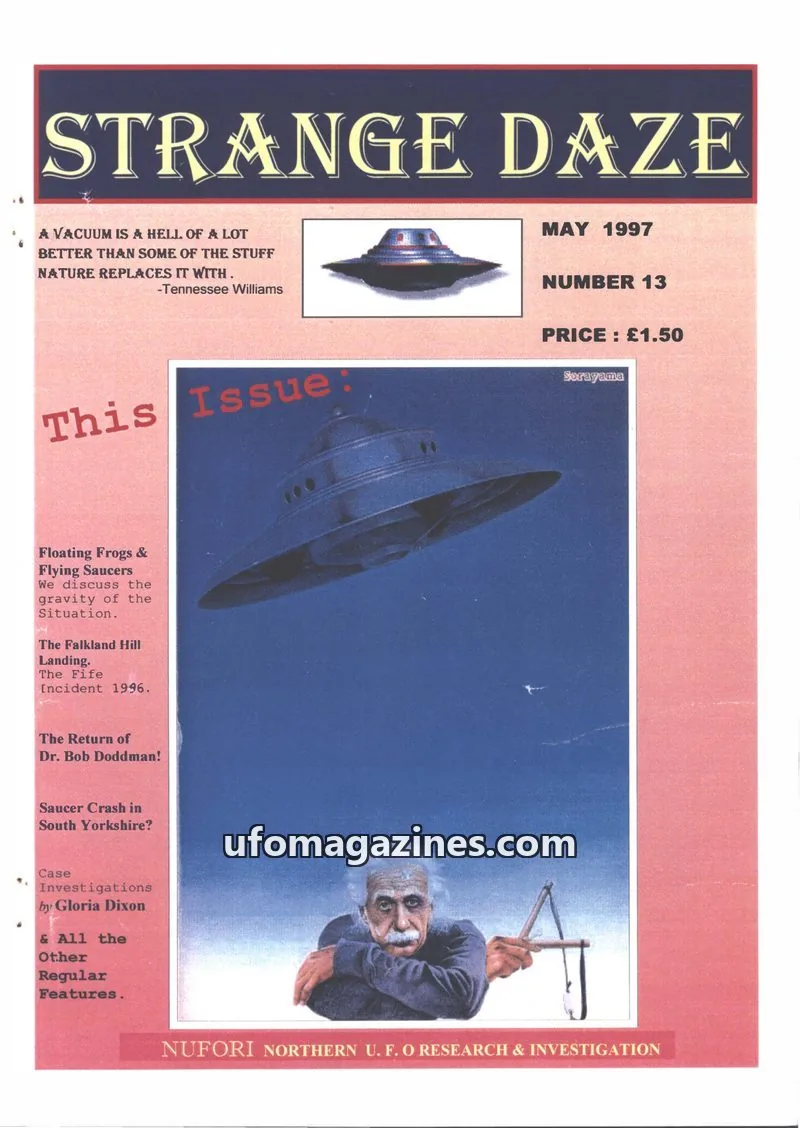 Cover of Strange Daze (Dixon) issue 13: STRANGE DAZE
