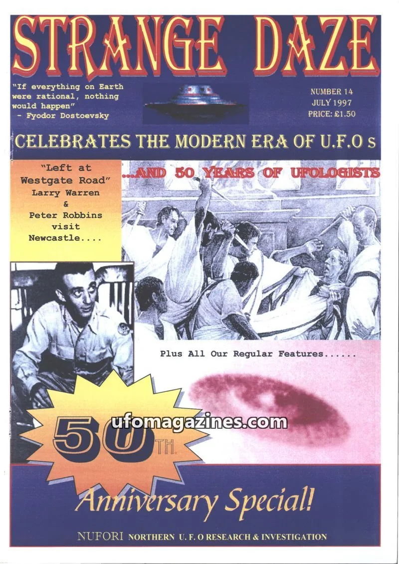 Cover of Strange Daze (Dixon) issue 14: STRANGE DAZE