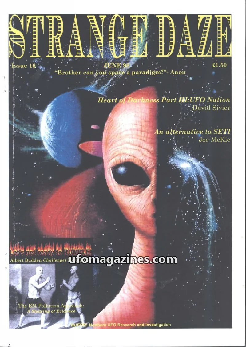 Cover of Strange Daze (Dixon) issue 16: STRANGE DAZE