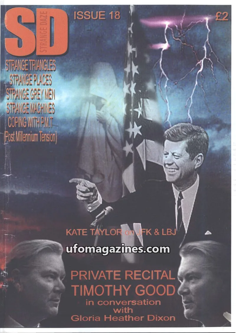 Cover of Strange Daze Publications issue 18: Strange Daze