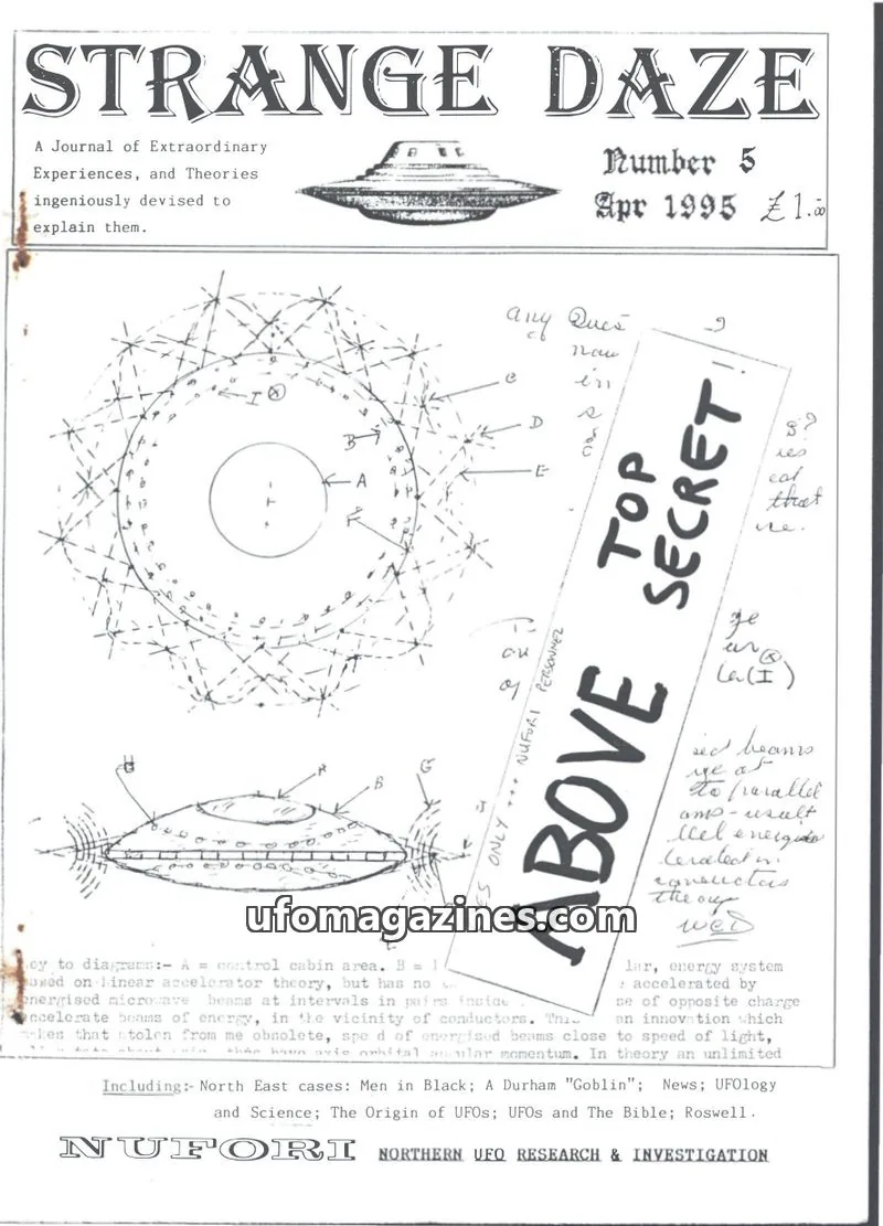 Cover of Strange Daze (Dixon) issue 5: STRANGE DAZE
